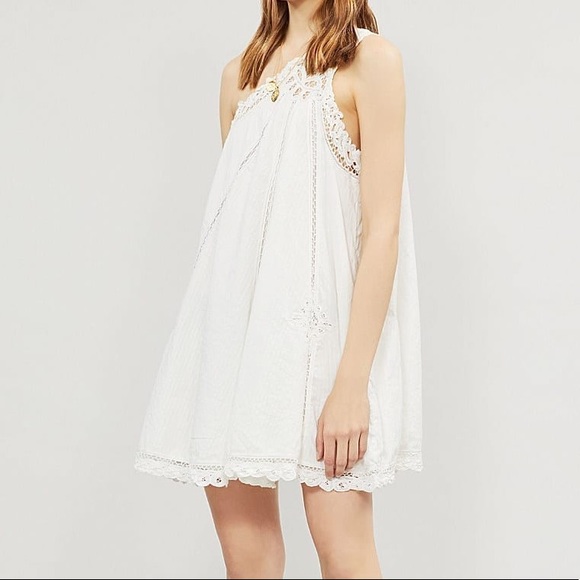 Free People Dresses & Skirts - Free People Billie Battenburg One-Shoulder Dress